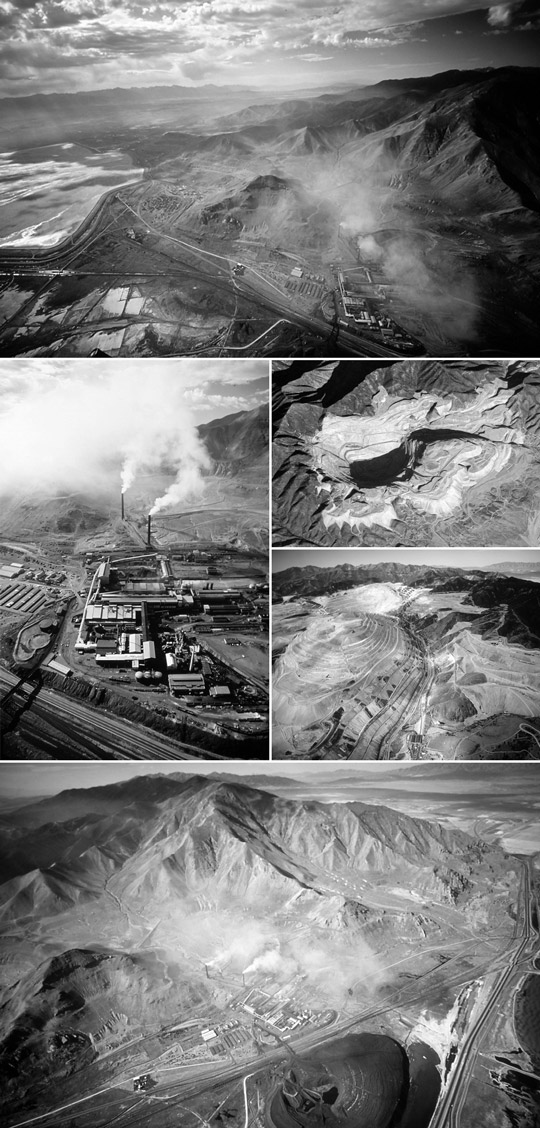 Kennecott Bingham Canyon Open Pit Copper Mine Utah